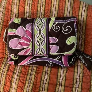 Vera Bradley Small Fold-over Snap ID Wallet